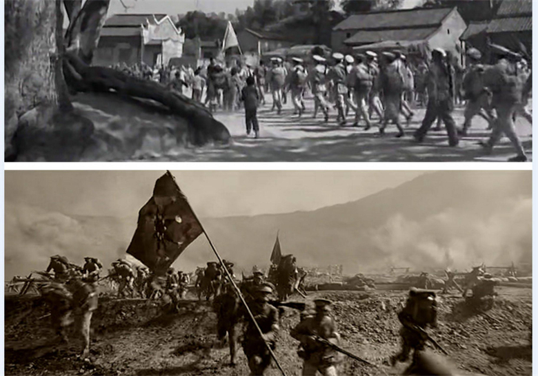 【25款】新中国成立红军长征抗日解放战争抗战打仗五四运动军事视频素材  第4张